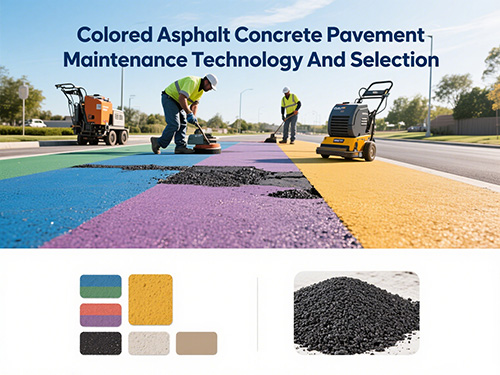 彩色沥青混凝土路面养护技术与选择