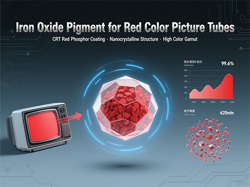 红色显像管用氧化铁颜料
